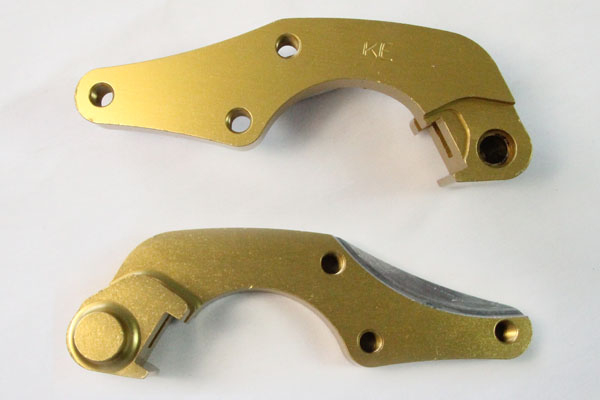 Relocation Bracket for Oversize Brake Rotor To Fit Front