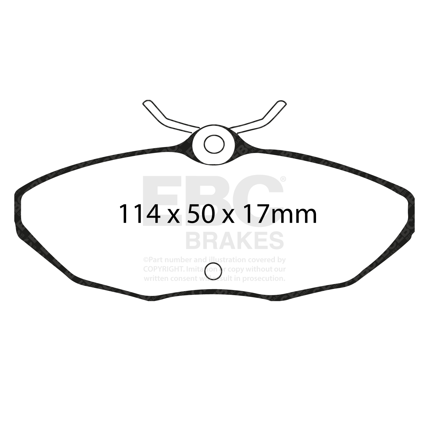 EBC Brake Pad Disc Rotor Kit To Fit Rear