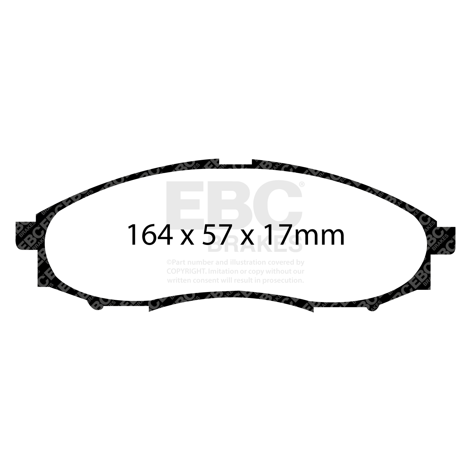 EBC Brake Pad Disc Rotor Kit To Fit Front