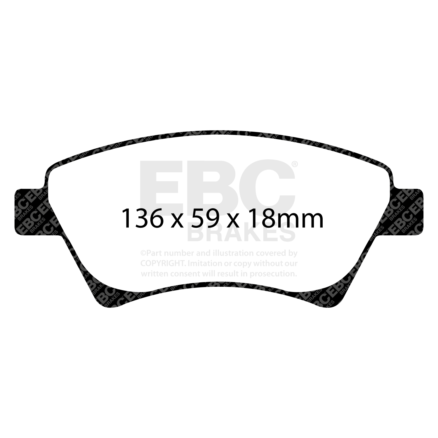 EBC Brake Pad Disc Rotor Kit To Fit Front