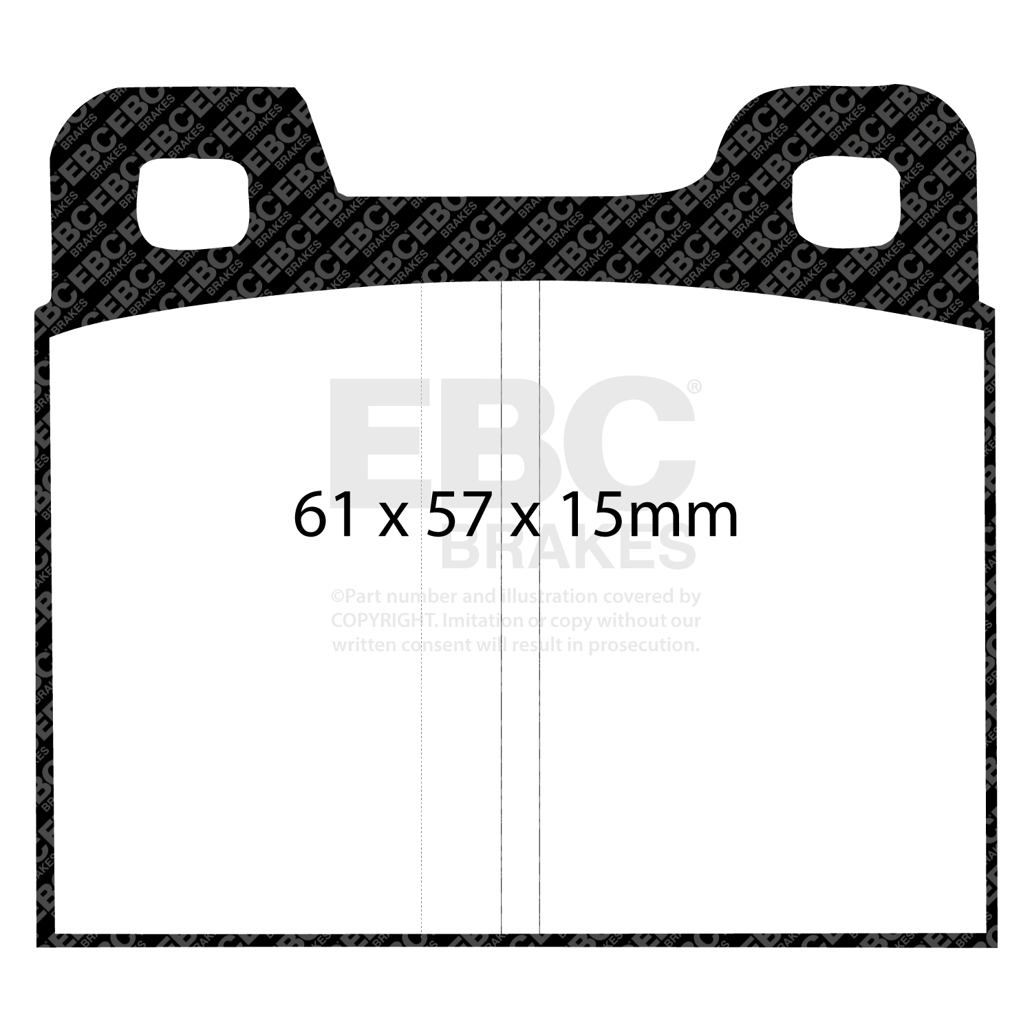 EBC Brake Pad Disc Rotor Kit To Fit Front