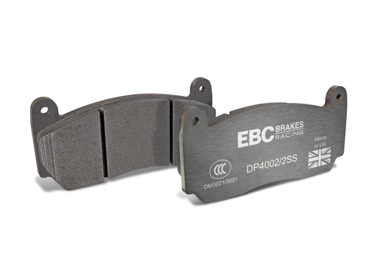 Replacement Stainless Steel Plate Yellowstuff Street and Track Brake Pads for EBC Calipers To Fit Front & Rear