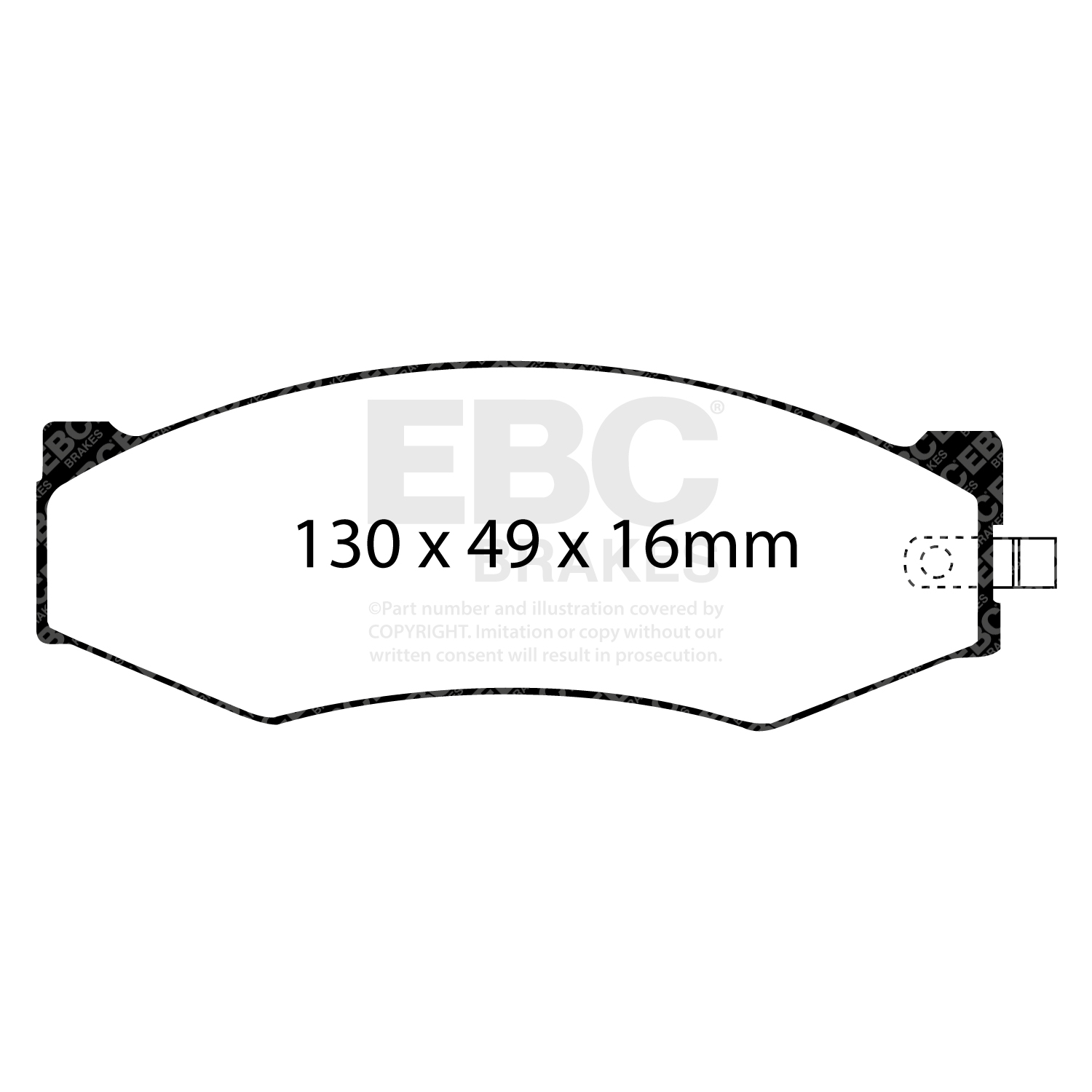 EBC Brake Pad Disc Rotor Kit To Fit Front