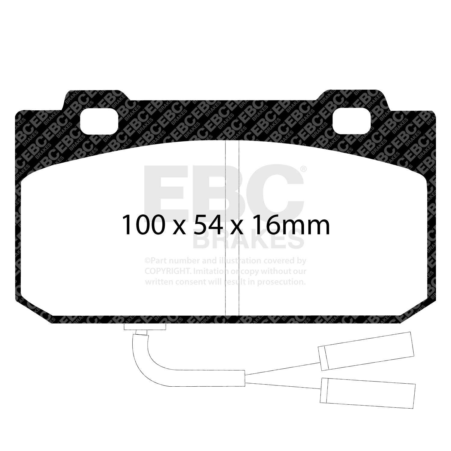 EBC Brake Pad Disc Rotor Kit To Fit Front