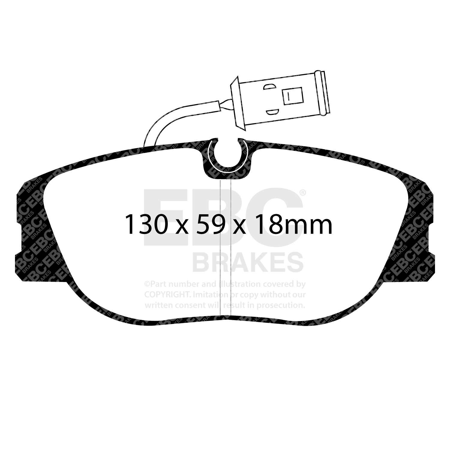 EBC Greenstuff Brake Pad 2000 Series Sport Set To Fit Front