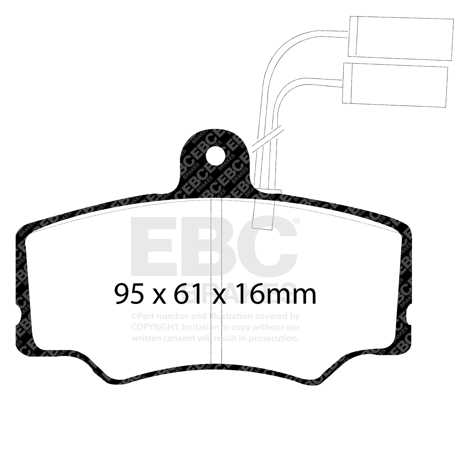 EBC Brake Pad Disc Rotor Kit To Fit Front