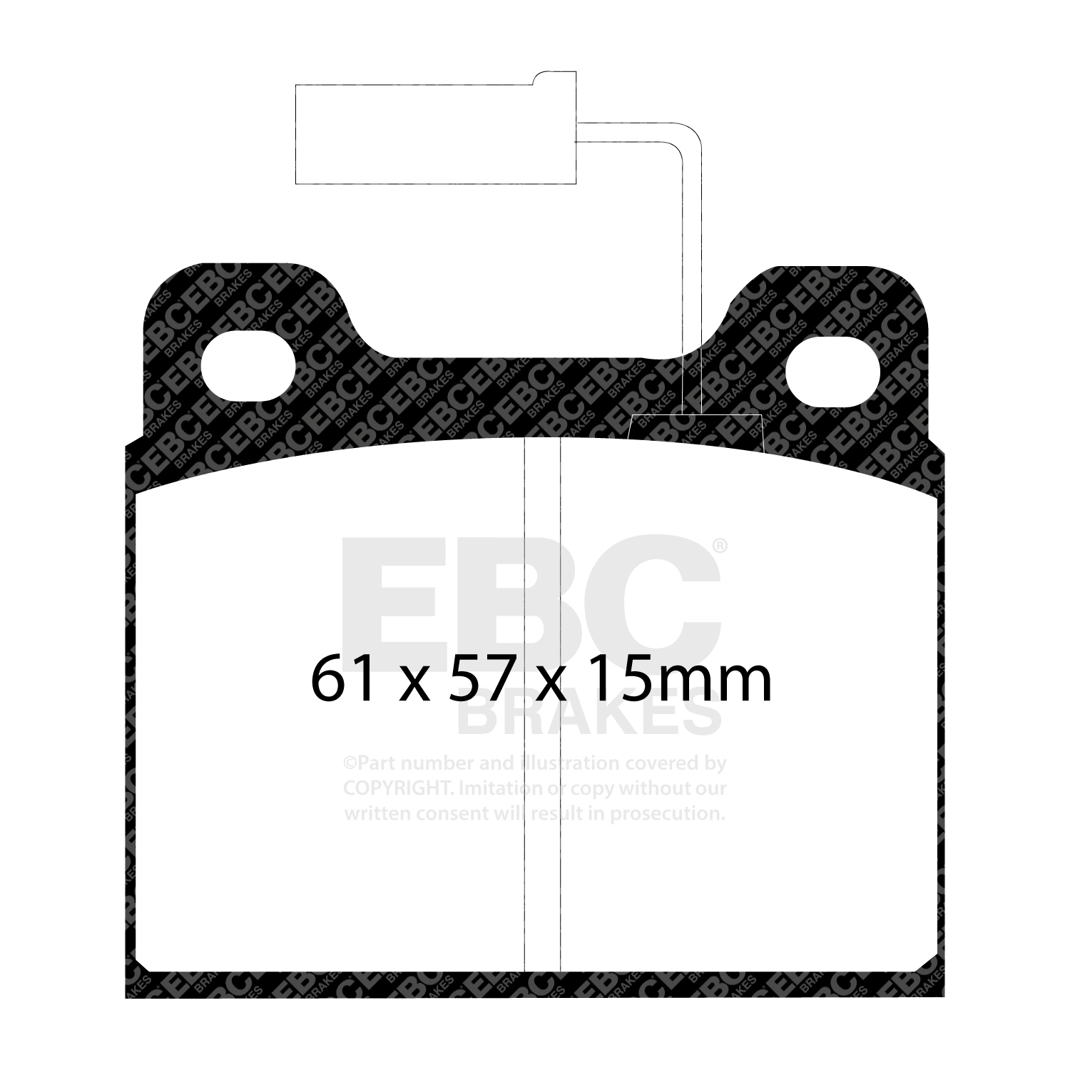 EBC Brake Pad Disc Rotor Full Kit To Fit Front & Rear