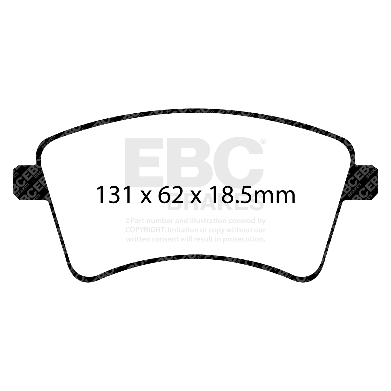 EBC Brake Pad Disc Rotor Full Kit To Fit Front & Rear