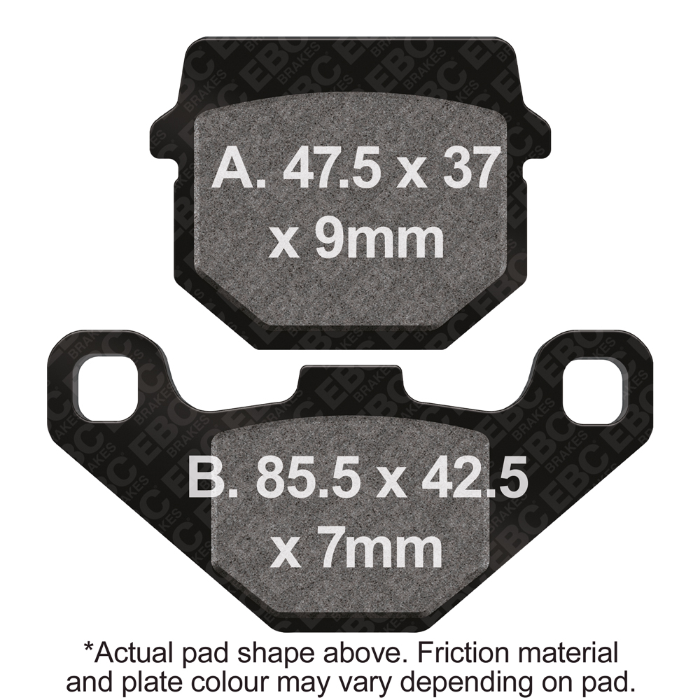 EBC Brakes SFAHH Sintered Scooter Series Pads
