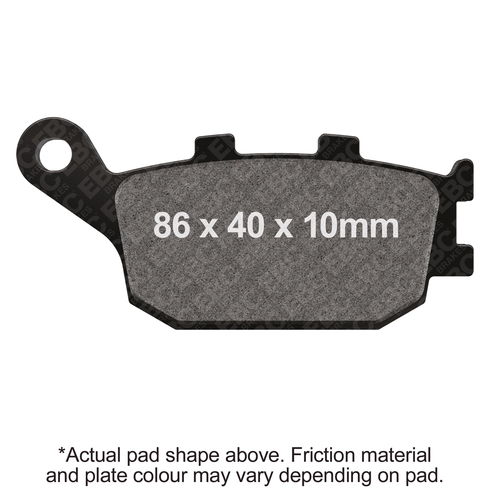 EBC Brakes British Made Semi-Sintered V-Pads