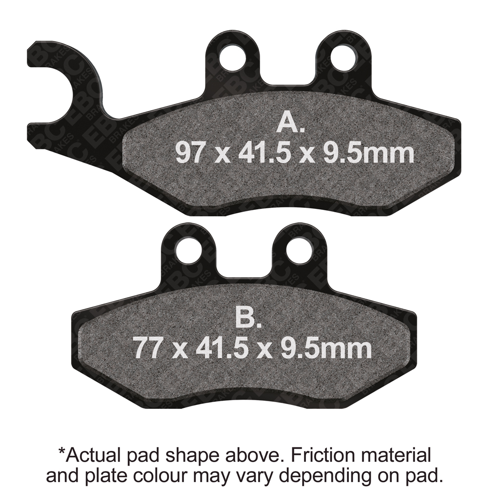 EBC Brakes SFAHH Sintered Scooter Series Pads