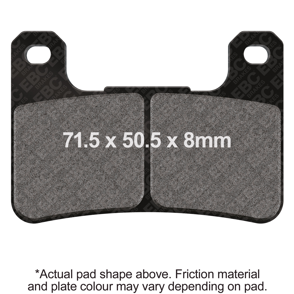 EBC Brakes USA Made Double-H Series Sintered Brake Pads