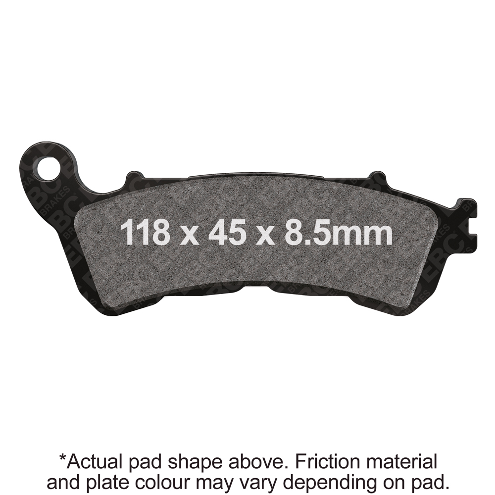 EBC Brakes USA Made Double-H Series Sintered Brake Pads