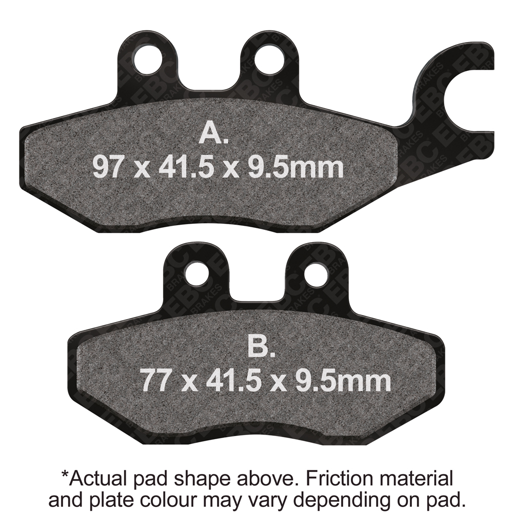 EBC Brakes SFAHH Sintered Scooter Series Pads