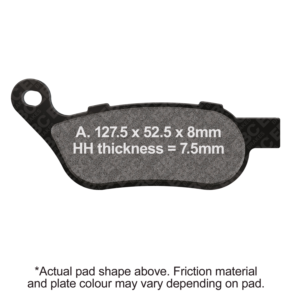 EBC Brakes USA Made Double-H Series Sintered Brake Pads