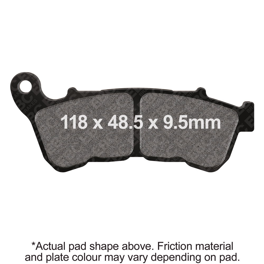 EBC Brakes USA Made Double-H Series Sintered Brake Pads